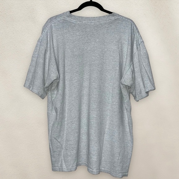 Vintage 90s Maui Bay Striped T Shirt Miller USA Made Single Stitched Size XL - Picture 2 of 7